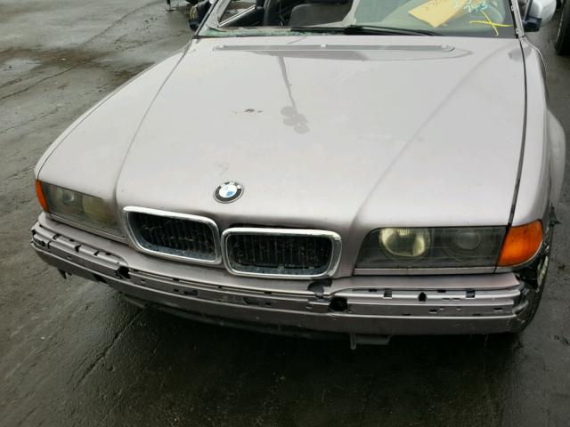 WBAGF6327SDH01787 - 1995 BMW 740 I AUTO SILVER photo 7