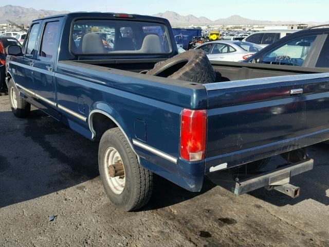 1FTJW35G1REA45152 - 1994 FORD F350 GREEN photo 3