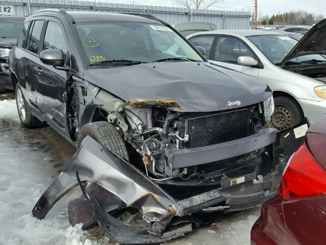 1C4NJDAB9GD792145 - 2016 JEEP COMPASS SP GRAY photo 1