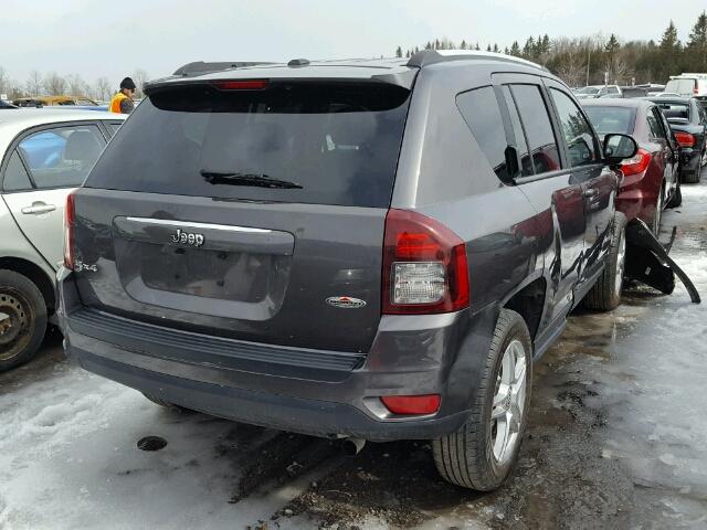 1C4NJDAB9GD792145 - 2016 JEEP COMPASS SP GRAY photo 4