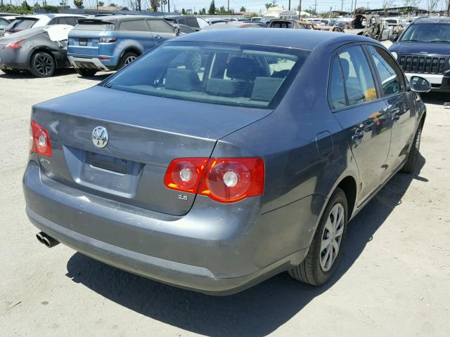 3VWPG71K26M694535 - 2006 VOLKSWAGEN JETTA VALU GRAY photo 4