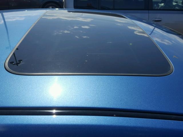 3FAHP0KC2AR146834 - 2010 FORD FUSION SPO BLUE photo 9