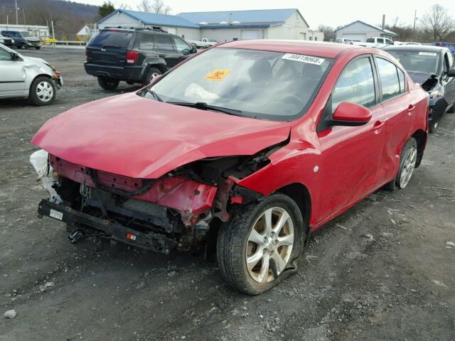 JM1BL1SF1A1109196 - 2010 MAZDA 3 I RED photo 2