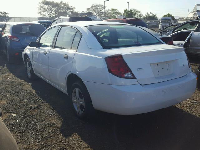 1G8AG52F05Z130887 - 2005 SATURN ION LEVEL WHITE photo 3