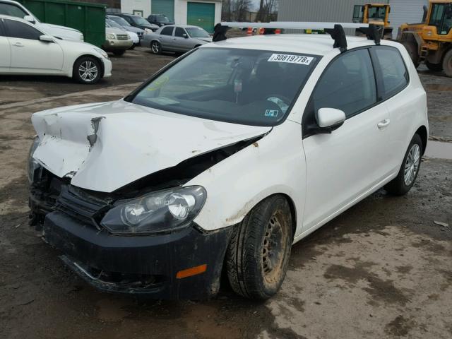 WVWBB7AJ4CW046483 - 2012 VOLKSWAGEN GOLF 白色 照片 2