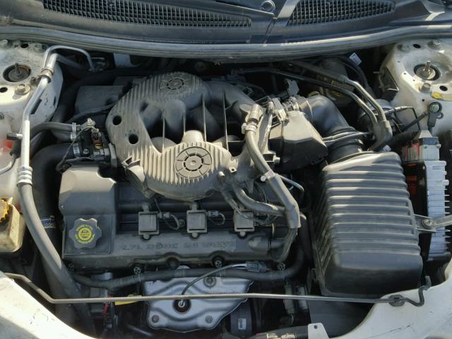 1C3EL75RX4N103095 - 2004 CHRYSLER SEBRING GT WHITE photo 7