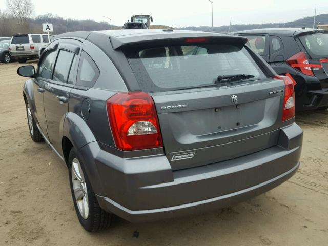 1B3CB3HA6BD254833 - 2011 DODGE CALIBER MA CHARCOAL photo 3