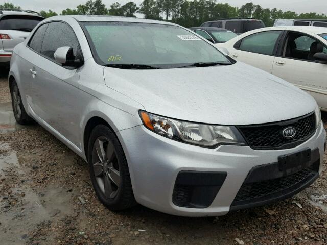 KNAFU6A20A5272499 - 2010 KIA FORTE EX GRAY photo 1