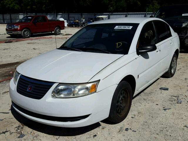 1G8AJ55F77Z125170 - 2007 SATURN ION LEVEL WHITE photo 2