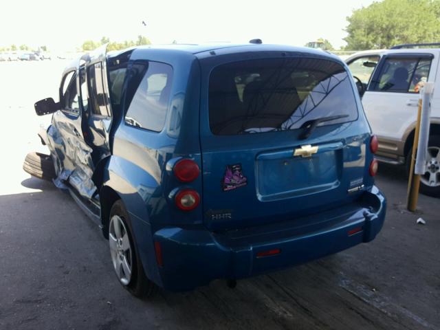 3GNCA13B29S625414 - 2009 CHEVROLET HHR LS BLUE photo 3