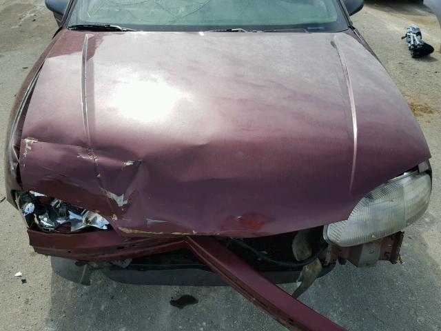 2G1WL52M8V1127551 - 1997 CHEVROLET LUMINA BAS მუქწითელი ფოტო 7