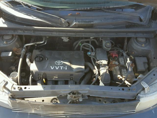JTLKT324840162440 - 2004 TOYOTA SCION XB GREEN photo 7