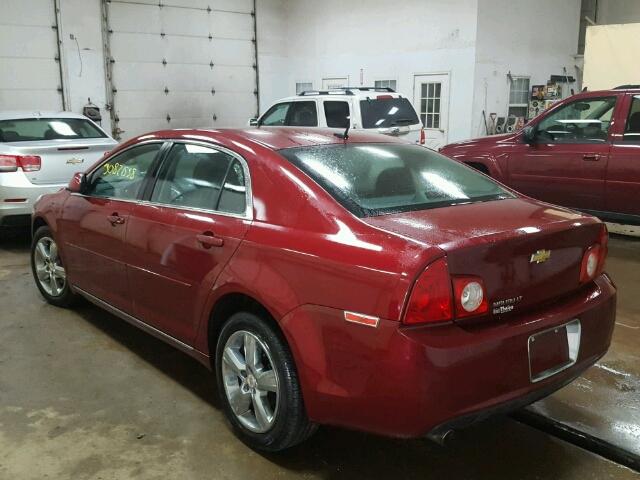 1G1ZC5E17BF274799 - 2011 CHEVROLET MALIBU 1LT 红色 照片 3