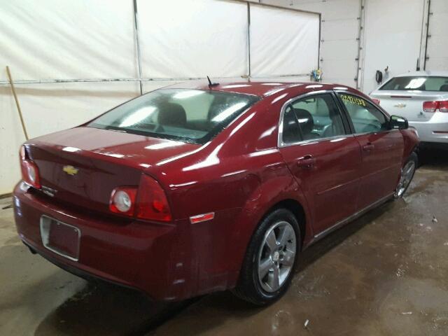 1G1ZC5E17BF274799 - 2011 CHEVROLET MALIBU 1LT 红色 照片 4