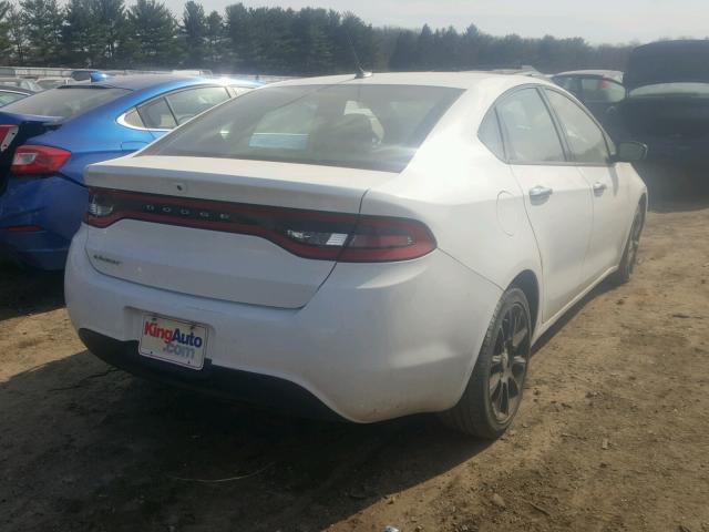 1C3CDFCA0DD176283 - 2013 DODGE DART LIMIT WHITE photo 4