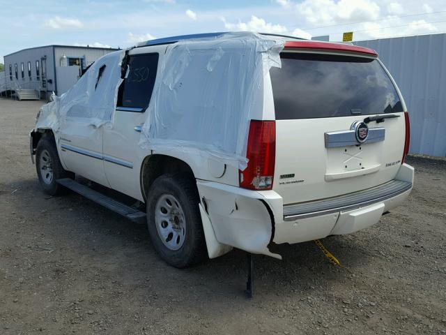 1GYFK33279R244427 - 2009 CADILLAC ESCALADE P WHITE photo 3