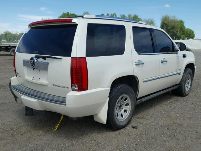 1GYFK33279R244427 - 2009 CADILLAC ESCALADE P WHITE photo 4