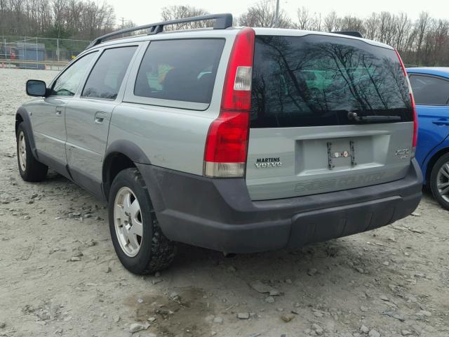 YV1SZ59HX41140359 - 2004 VOLVO XC70 SILVER photo 3