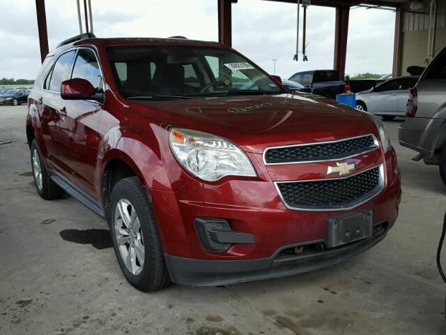 2CNALDEW3A6234895 - 2010 CHEVROLET EQUINOX LT RED photo 1