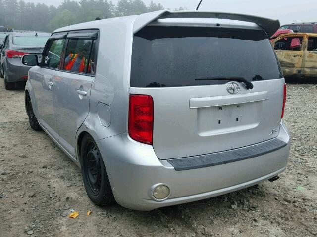 JTLKE50E191083288 - 2009 TOYOTA SCION XB SILVER photo 3