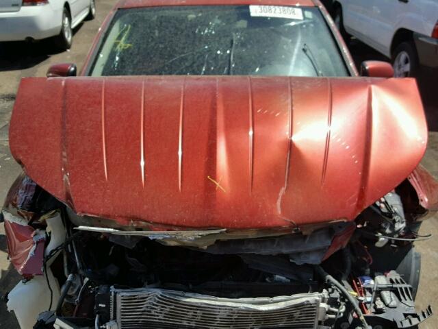 1C3LC46K67N548462 - 2007 CHRYSLER SEBRING RED photo 7