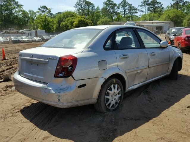 KL5JD56Z87K626637 - 2007 SUZUKI FORENZA BA SILVER photo 4