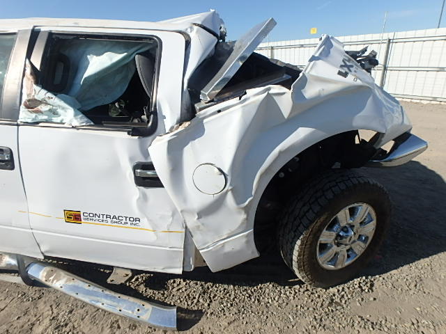 1FTFW1ET0CFA05928 - 2012 FORD F150 WHITE photo 9