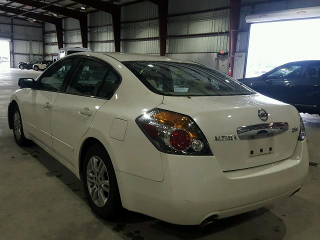 1N4AL2AP6CC103452 - 2012 NISSAN ALTIMA BAS WHITE photo 3