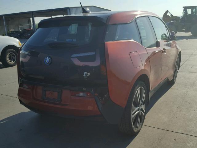 WBY1Z2C51EV285071 - 2014 BMW I3 BEV MAROON photo 4