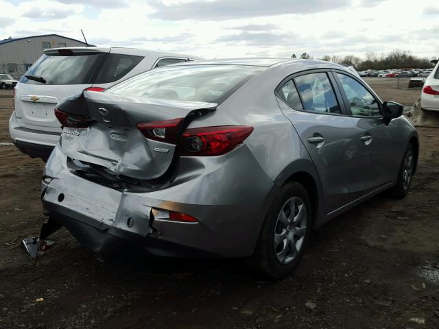 JM1BM1T79E1134955 - 2014 MAZDA 3 SV GRAY photo 4