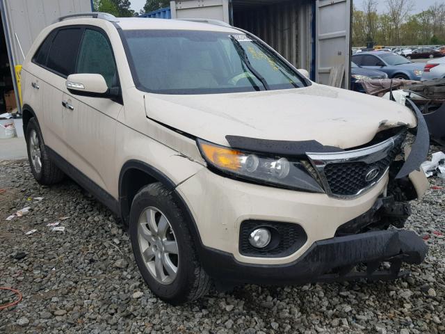 5XYKT4A68CG201380 - 2012 KIA SORENTO BA BEIGE photo 1