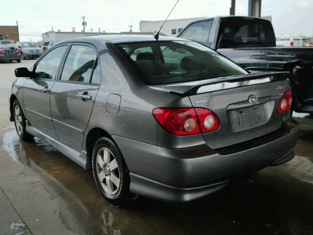 1NXBR32E45Z486199 - 2005 TOYOTA COROLLA CE GRAY photo 3