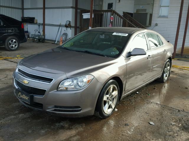 1G1ZC5EB8AF262152 - 2010 CHEVROLET MALIBU 1LT 灰色 照片 2