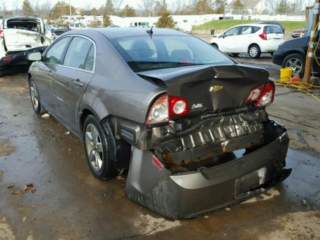 1G1ZC5EB8AF262152 - 2010 CHEVROLET MALIBU 1LT 灰色 照片 3