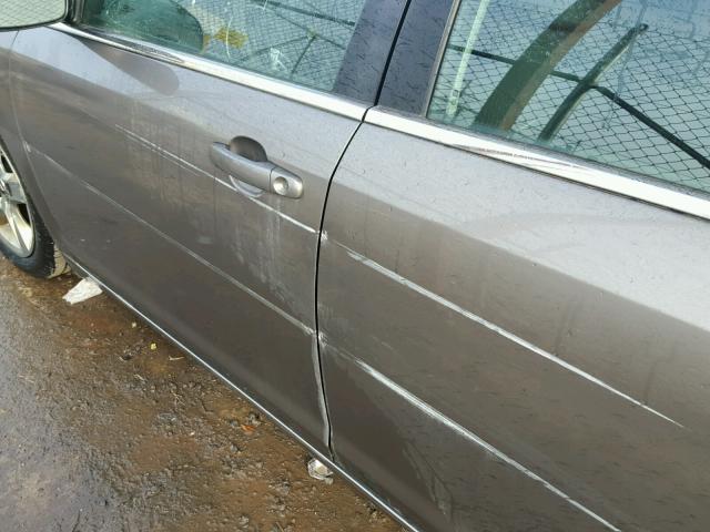 1G1ZC5EB8AF262152 - 2010 CHEVROLET MALIBU 1LT 灰色 照片 9