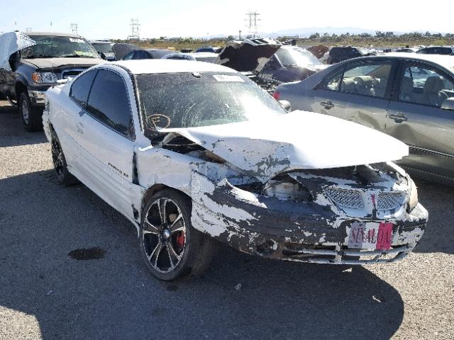 1G2NE12TXYM876832 - 2000 PONTIAC GRAND AM S თეთრი ფოტო 1