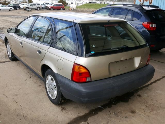 1G8ZH8282XZ171138 - 1999 SATURN SW1 BEIGE photo 3