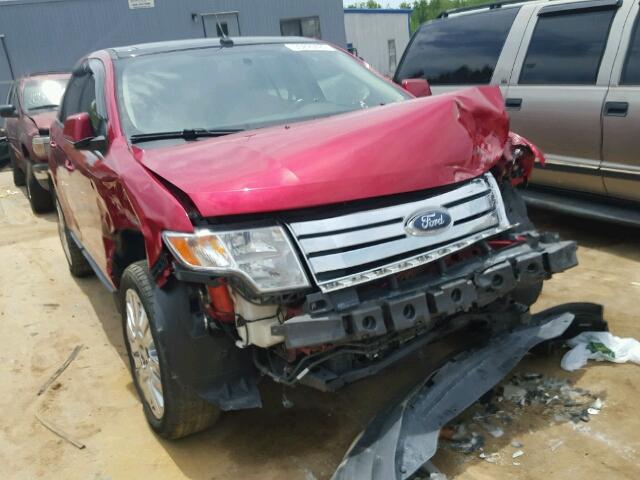 2FMDK4KCXABA66318 - 2010 FORD EDGE LIMIT RED photo 1