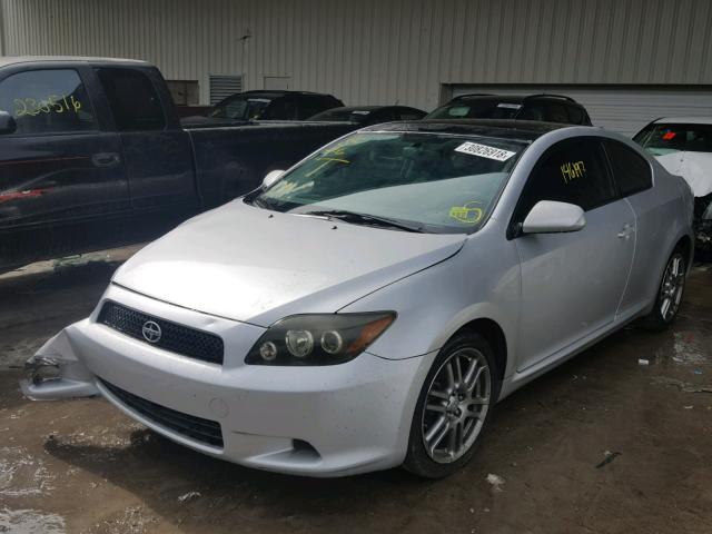 JTKDE167080259105 - 2008 SCION TC SILVER photo 2