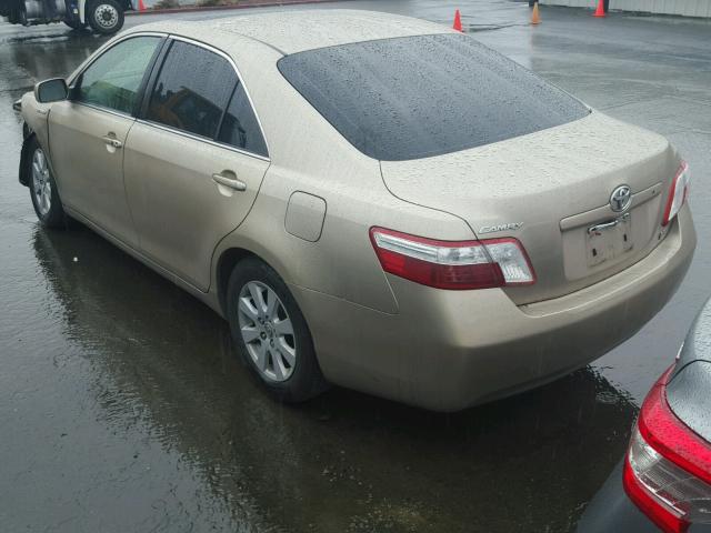 JTNBB46K773001864 - 2007 TOYOTA CAMRY NEW BEIGE photo 3