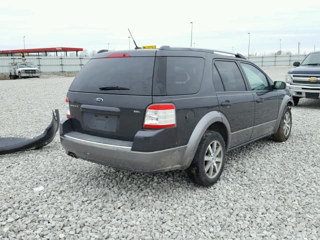 1FMDK02WX8GA17545 - 2008 FORD TAURUS X S GRAY photo 4