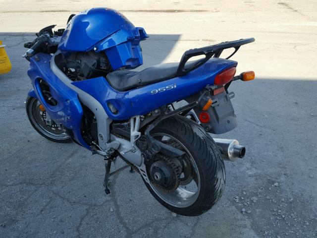 SMT600FS73J168267 - 2003 TRIUMPH MOTORCYCLE SPRINT ST BLUE photo 3