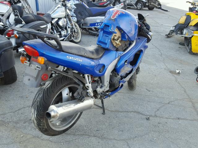 SMT600FS73J168267 - 2003 TRIUMPH MOTORCYCLE SPRINT ST BLUE photo 4