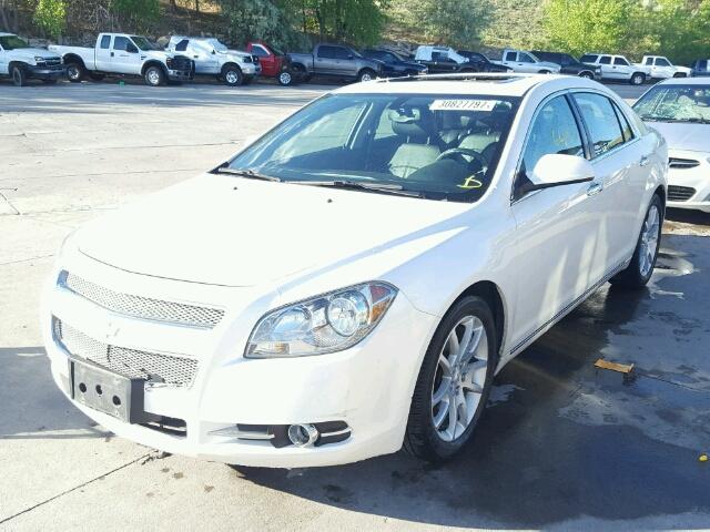 1G1ZE5E05CF150873 - 2012 CHEVROLET MALIBU LTZ 白色 照片 2