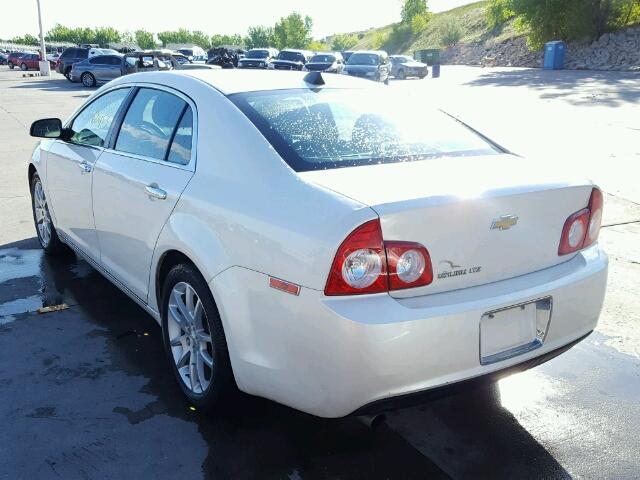 1G1ZE5E05CF150873 - 2012 CHEVROLET MALIBU LTZ 白色 照片 3