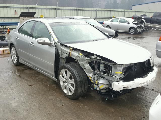 JH4KB2F66AC002313 - 2010 ACURA RL SILVER photo 1