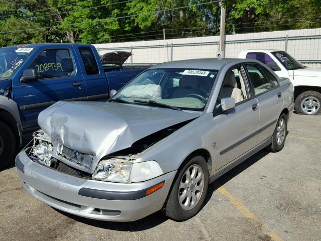 YV1VS29591F726409 - 2001 VOLVO S40 1.9T SILVER photo 2