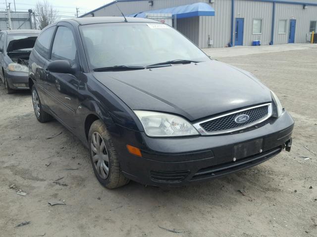 1FAFP31N47W294307 - 2007 FORD FOCUS ZX3 BLACK photo 1