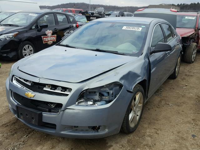 1G1ZG57K194246061 - 2009 CHEVROLET MALIBU LS ლურჯი ფოტო 2