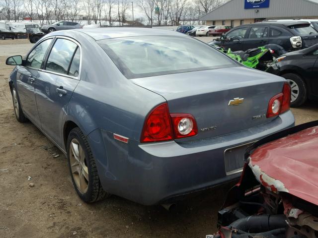 1G1ZG57K194246061 - 2009 CHEVROLET MALIBU LS ლურჯი ფოტო 3